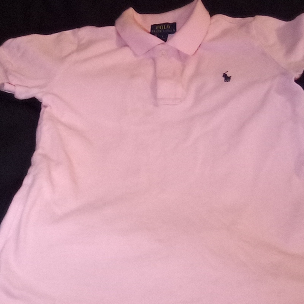 Boys Polo by Ralph Lauren Polo Shirt Size 5 Pink